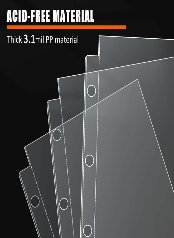 tutata Page Protectors for Broadway Play Program and Theater Programs, 50 Sheet Protectors, Fit 5.5 x 8.5 Programs from Mid 1980s to Modern, Binder Sleeves - Image 4