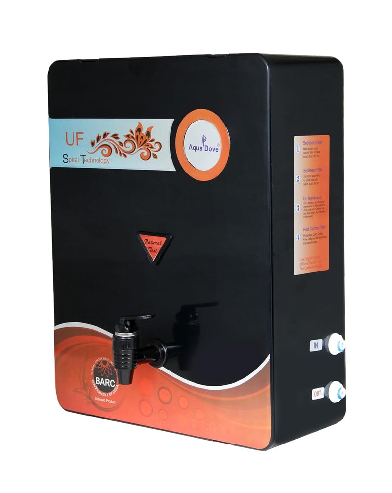 AQUA DOVE Aqua Dove Non Electric UF Water Purifier With Ultra Filtration Suitable for Munciple Water Not Suitable for Bore Well OT Tanker Water - Image 2