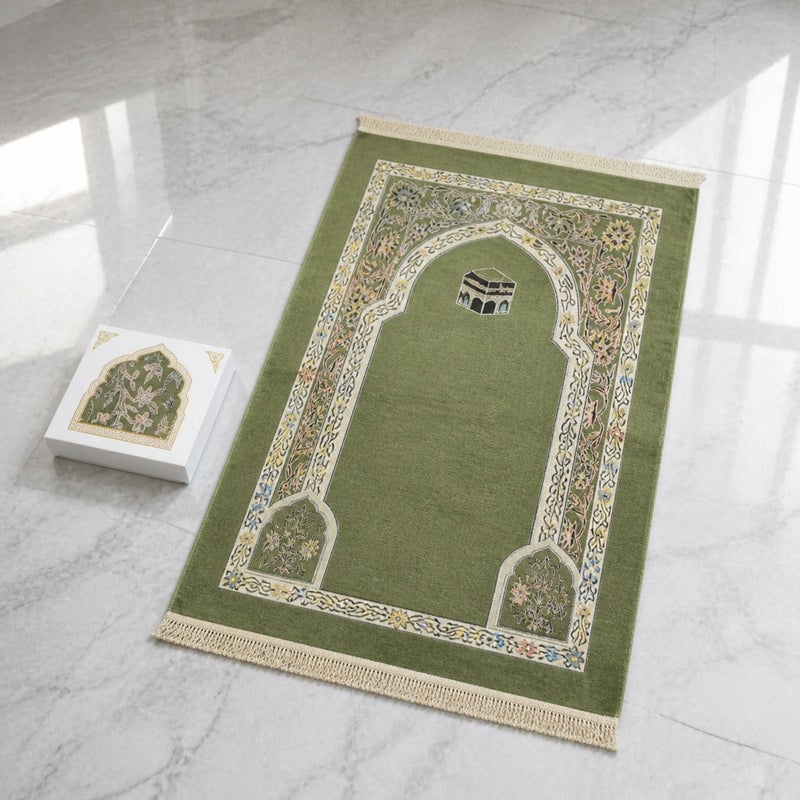 Foldable Travel Prayer Mat, 70 x 110 cm, Assorted Geometric Design - One Random Colour - Image 5