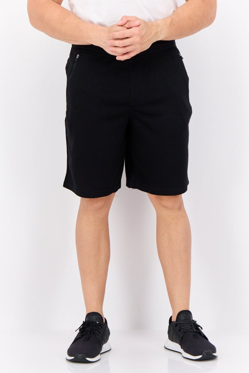 90 Degree By Reflex Men Sportswear Fit Outdoor Shorts, Black - Image 1