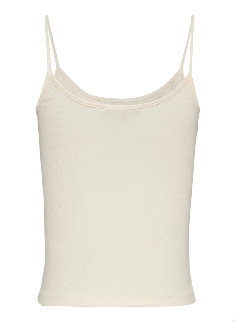 TOMMY JEANS Ribbed Slim Spaghetti Strap Top