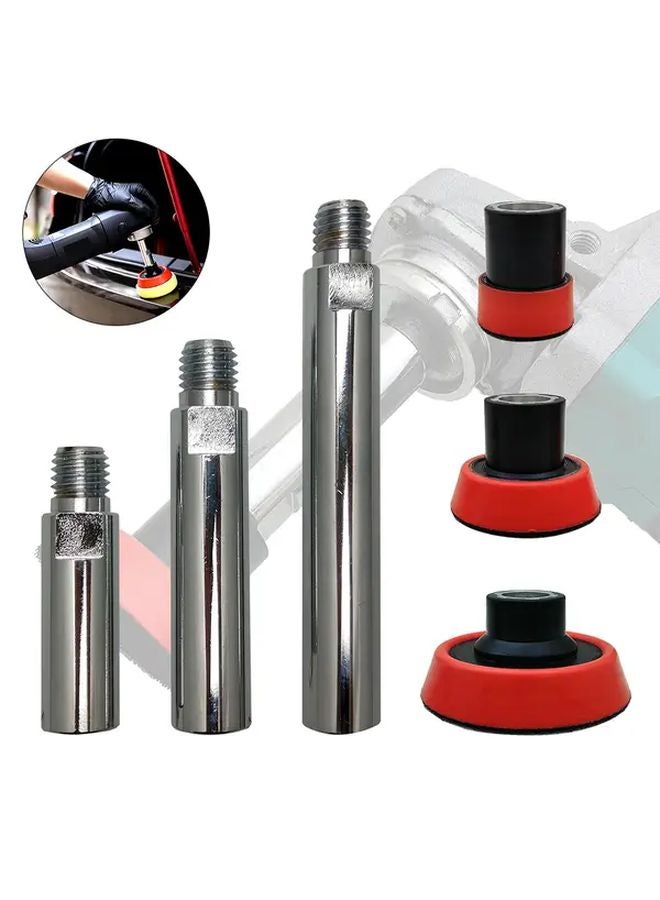 Angle Grinder Extension Rod 75 100 140mm Heavy Duty M14 Threaded Pole Polishing Tool - Image 2