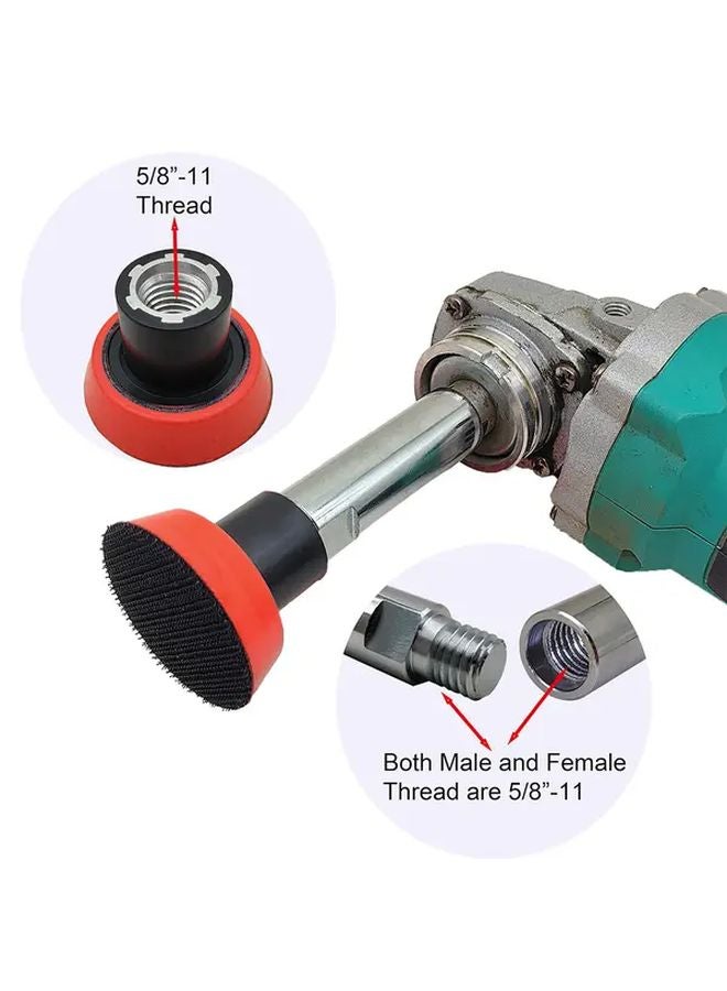 Angle Grinder Extension Rod 75 100 140mm Heavy Duty M14 Threaded Pole Polishing Tool - Image 3