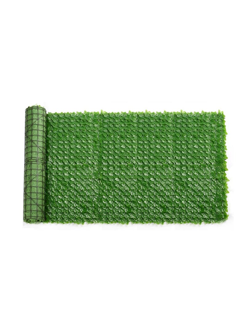 Generic FFD Artificial Ivy Leaf Privacy Fence Screen Artificial Privacy Wall Grass Faux Ivy Privacy Fence Wall Fake Foliage Artificial Hedges Fence Leaf Decoration(1x3m)  - Image 1