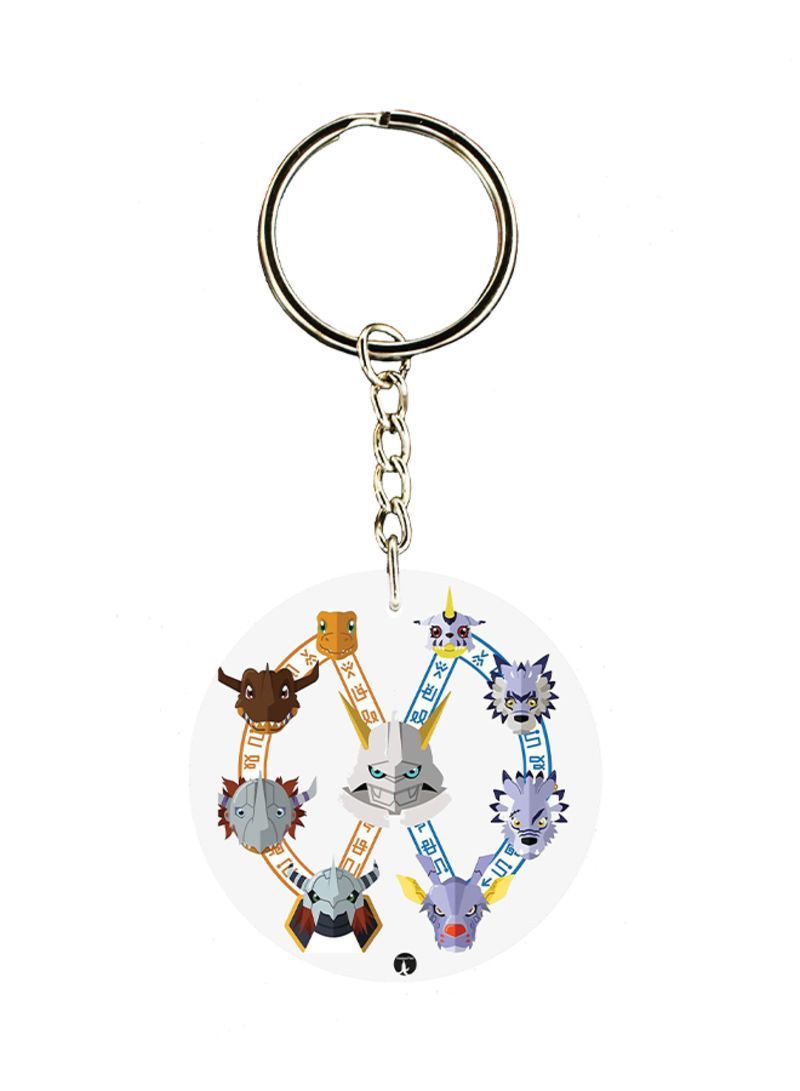 Anime Digimon Key Chain