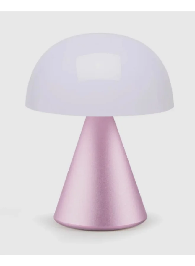 LEXON Mina L Mushroom 9 LED Color Table Lamp For Bedrooms, Living Room & Office - Cordless & Rechargeable