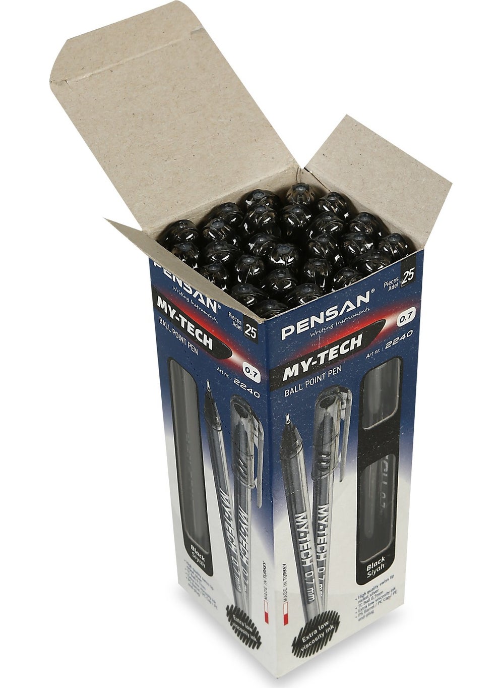 Pensan TÜKENMEZ MY-TECH 0.7 BLACK 25 Lİ 2240  - Image 2