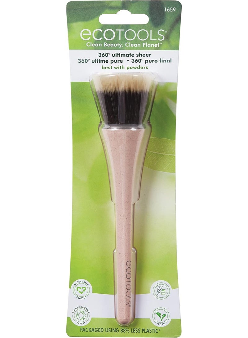 إيكوتولز فرشاة البودرة الشفافة 360 درجة من Ecotools - Image 2