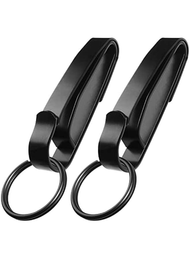 Generic Tactical Stealth Key Ring Holder Special for Police and Fire Agencies Duty Belt, Double Side Quick Release Key Holder with Detachable Keyring (2.25-Inch Max)- 2 PACK  - Image 1