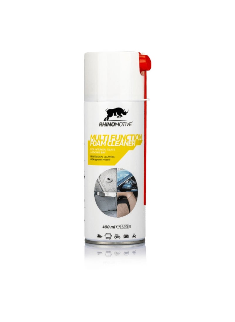 RHINOMOTIVE - RHINOMOTIVE - Multifunction Foam Cleaner For Engine Bay, Interior & Glass - 400ml - Image 1