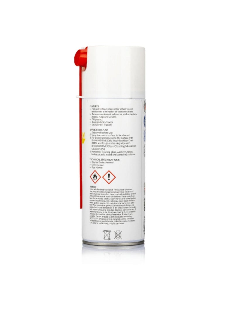 RHINOMOTIVE - RHINOMOTIVE - Multifunction Foam Cleaner For Engine Bay, Interior & Glass - 400ml - Image 1