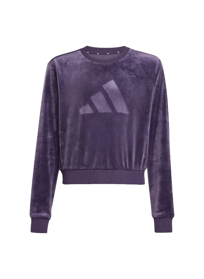 adidas Jg Hld C Swt Purple Training Sweatshirts For Junior 7-8Y