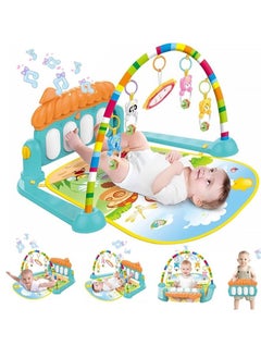 HUANGER Music Lighting Portable Lightweight Soft Comfortable Piano Gym Fitness Mat For Baby 75x60x42cm  - Image 1