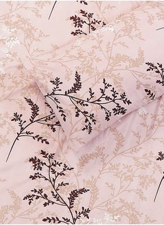 Status Contract Status Contract-Cotton Rich Double Bedsheet with 2 Pillow Covers for Bed Room, Home, Hotel-120 GSM, Cream, 220 X 240 Cm  - Image 3