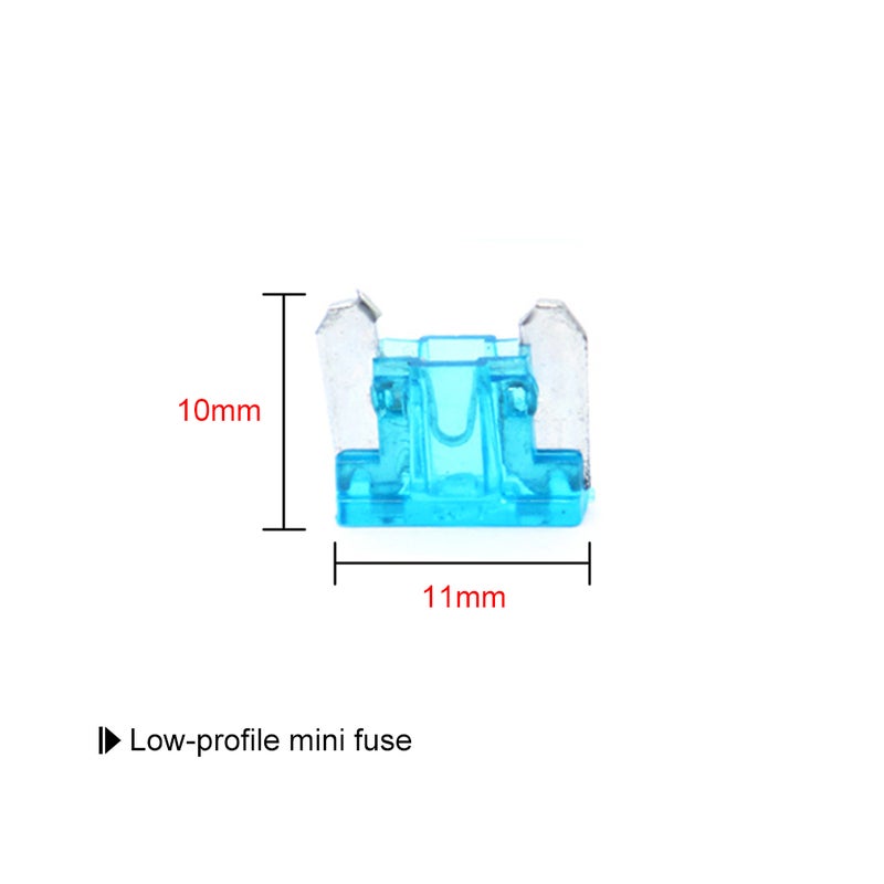 10Pcs 12V Car Add-a-circuit Low Profile Mini Fuse Tap Adapter Mini Fuse Holder with 5Pcs 15A Fuses - Image 5