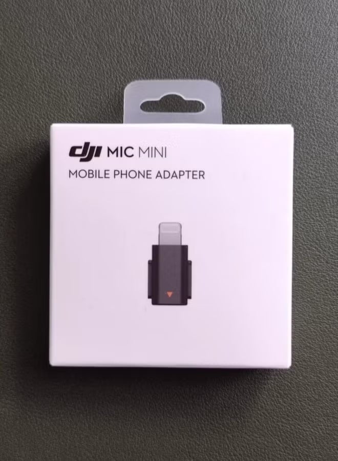 Dji World DJI Mic Mini Connector (Lightning) Mini Microphone Accessory - Image 1