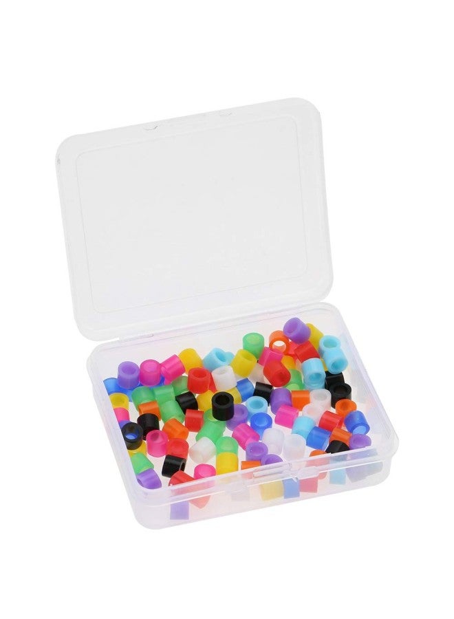 klarako 100 pieces Autoclavable Universal Dental Instrument Orthodontic Silicone Code Rings, Dental Code Rings Dental Instrument Code Rings for multi-colored universal dental instruments - Image 1
