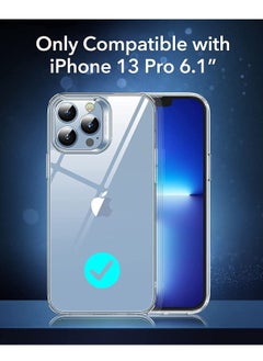 glassology iPhone 13 Pro Tempered-Glass Screen Protectors, High Grade Drop Protection, Shock-Proof Bumper, Scratch-Resistant Phone Case, Classic Series, Clear  - Image 2