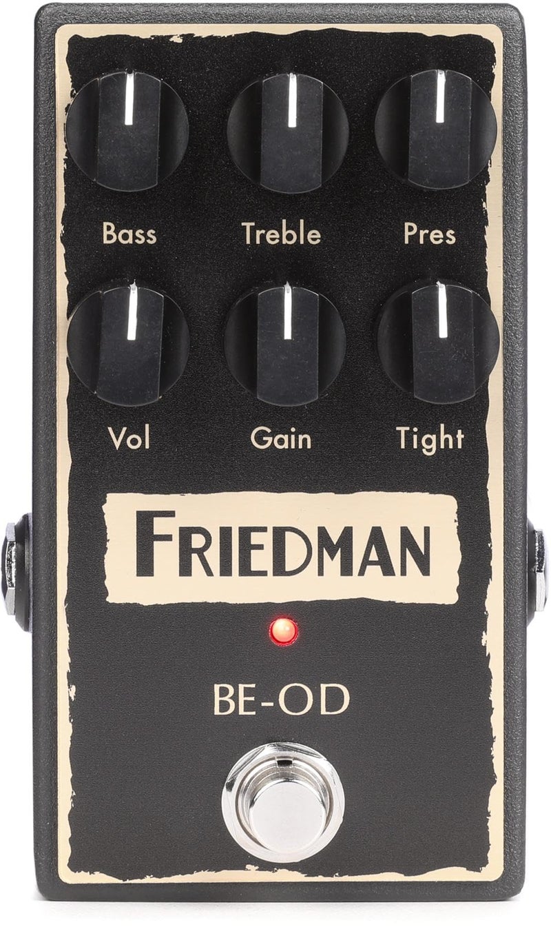 Friedman Amplification BE-OD Overdrive Guitar Effects Pedal - Image 1