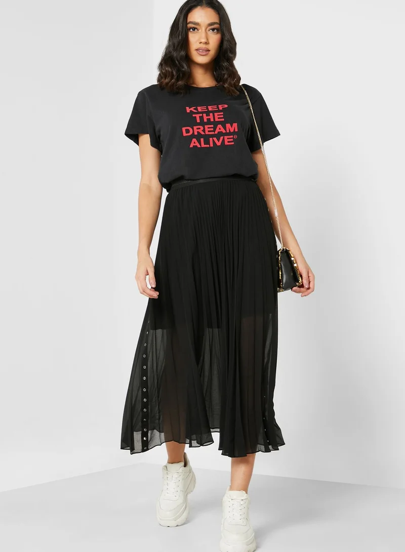 ZADIG & VOLTAIRE Dona Slogan T-Shirt