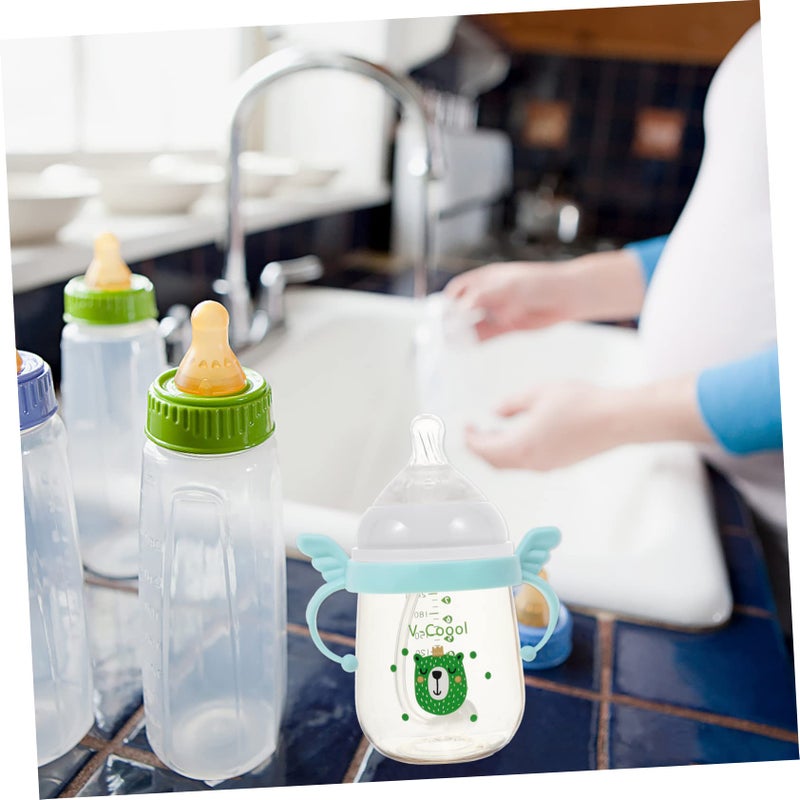 Baby Bottle Handles 4 Pack Ergonomic Grip for Safe Drinking Easy Hold for Newborns - Image 5