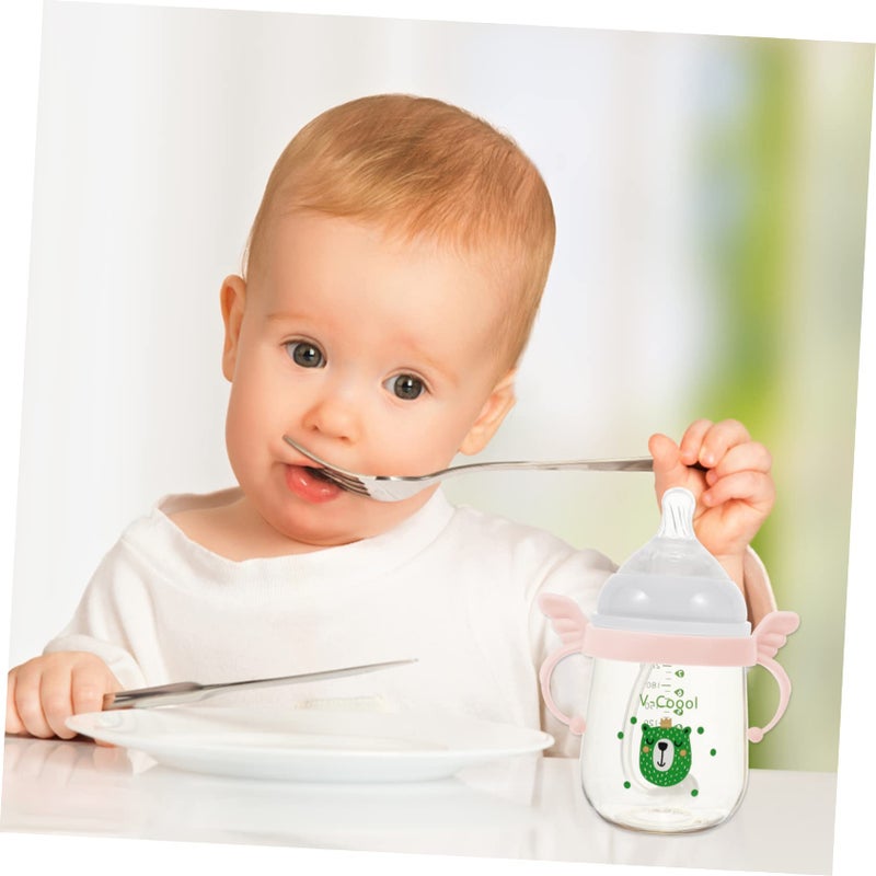 Baby Bottle Handles 4 Pack Ergonomic Grip for Safe Drinking Easy Hold for Newborns - Image 3