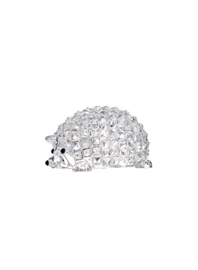 LONGWIN Crystal Animal Figurines Mini Glass Hedgehog Statues Home Table Decoration Ornaments Collectible Gifts - Image 1