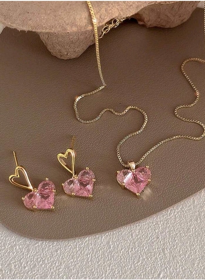 Jewelry For Life - Luxury Jewellery Set For  Women Inlaid With Zirconia - Image 1