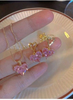 Luxury Jewellery Set For  Women Inlaid With Zirconia