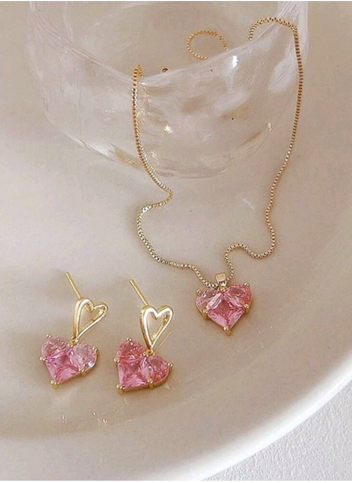 Jewelry For Life - Luxury Jewellery Set For  Women Inlaid With Zirconia - Image 1