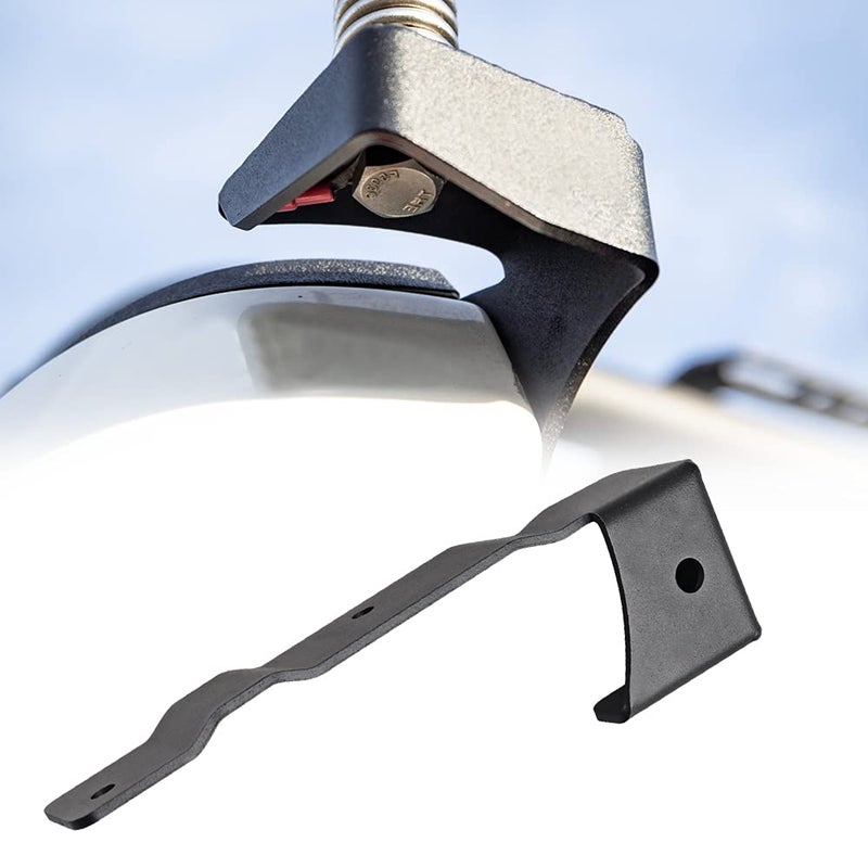 حامل هوائي CB LED من NORTHYUN مع علم مثبت متوافق مع تويوتا تاكوما 2016 جانب السائق 1PC