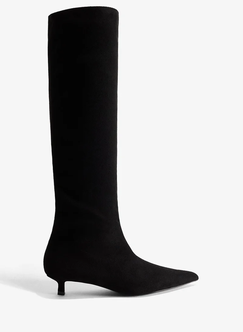 H&M Kitten-heeled boots
