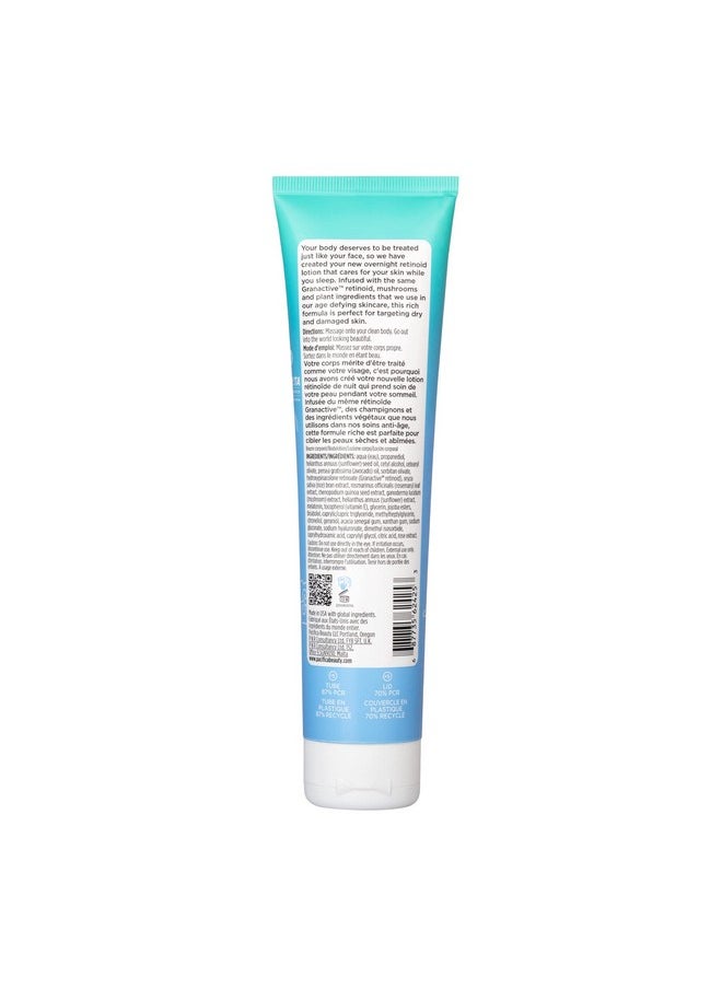 Pacifica Beauty Wake Up Beautiful Retinoid Body Lotion Plumps Renew Elasticity Hydrating Petroleumfree Body Moisturizer Mushrooms Melatonin For Dryness & Fine Lines Night Body Cream Vegan  - Image 3