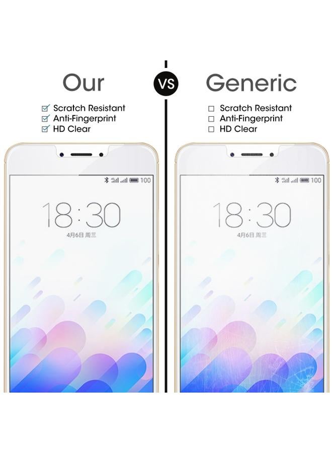 Meizu M3 Note Meilan Note 3 0.26mm 9H Surface Hardness 2.5D Explosion proof Tempered Glass Screen Film
