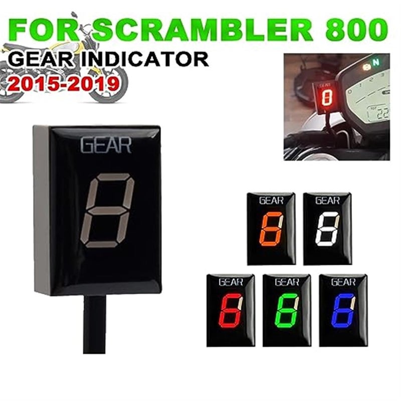 Wivplex Digital Gear Indicator for Scrambler 800 - Image 4