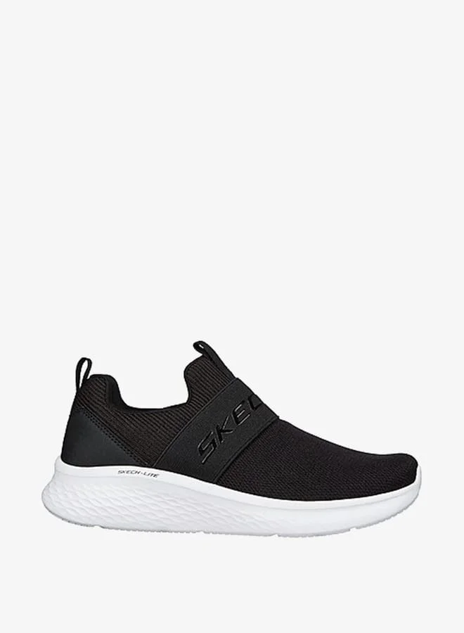 SKECHERS Womens Skechlite Pro Slip-On Shoes - 149944-BKW