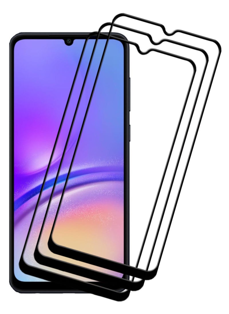 ACLIX 3 Pieces Antistatic ESD Dustproof Premium Quality High Definition Tempered Glass Screen Protector Designed For Samsung Galaxy A05 - Image 1