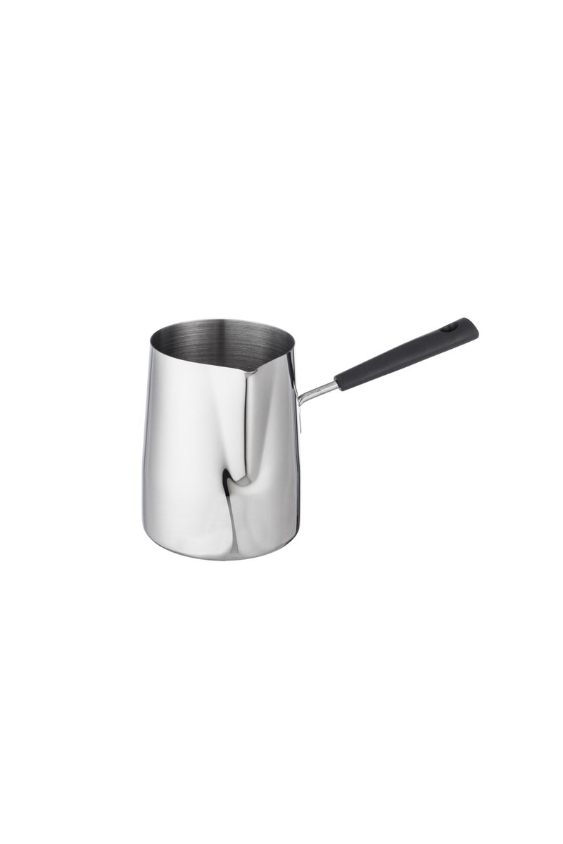 اباريك الصفا كنكة قهوة استيل مقبض اسود  متوفر بثلاث مقاسات