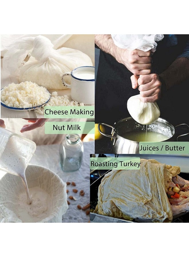 Hian Muslin Cotton Cloth | Food-Grade & BPA-Free | Multi-Purpose Kitchen Tool for Straining, Cheese & Paneer Making, Roti Wrapping, Steaming Momos & Idlis, Filtering & Cooking (1 Meter | 37x37 Inch) - Image 2