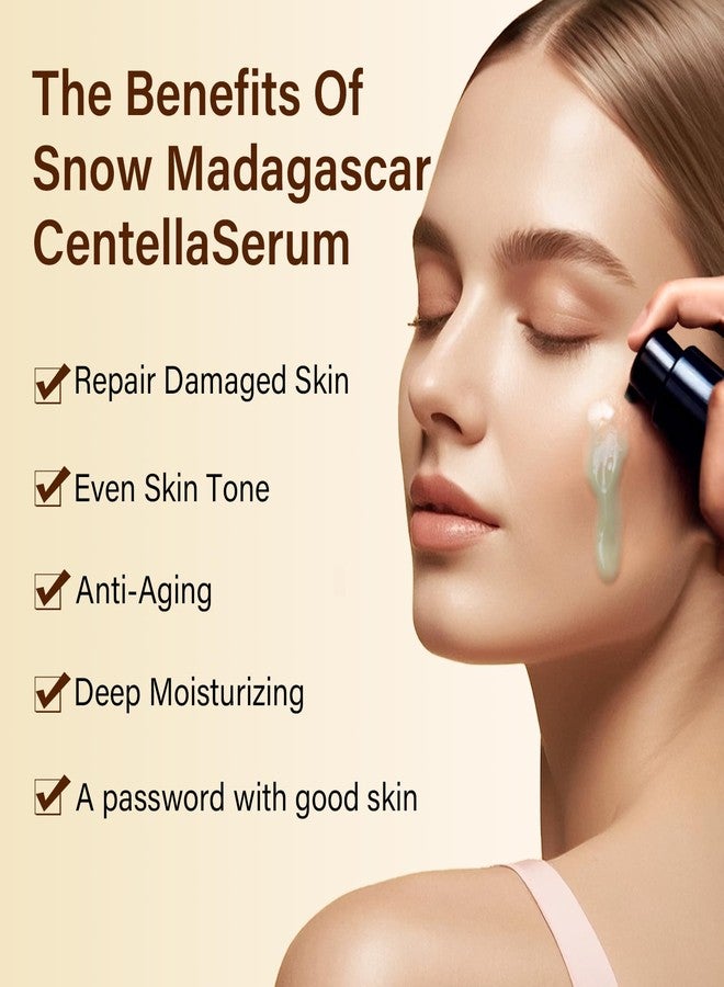 Warmtree Madagascar Centella, Facial Serum for face, Natural Extraction of Bakuchiol, Centella Asiatica Extract for Soothing Sensitive& Acne-Prone Skin, for Scars, Moisturizing& Firming- 45ml - Image 2