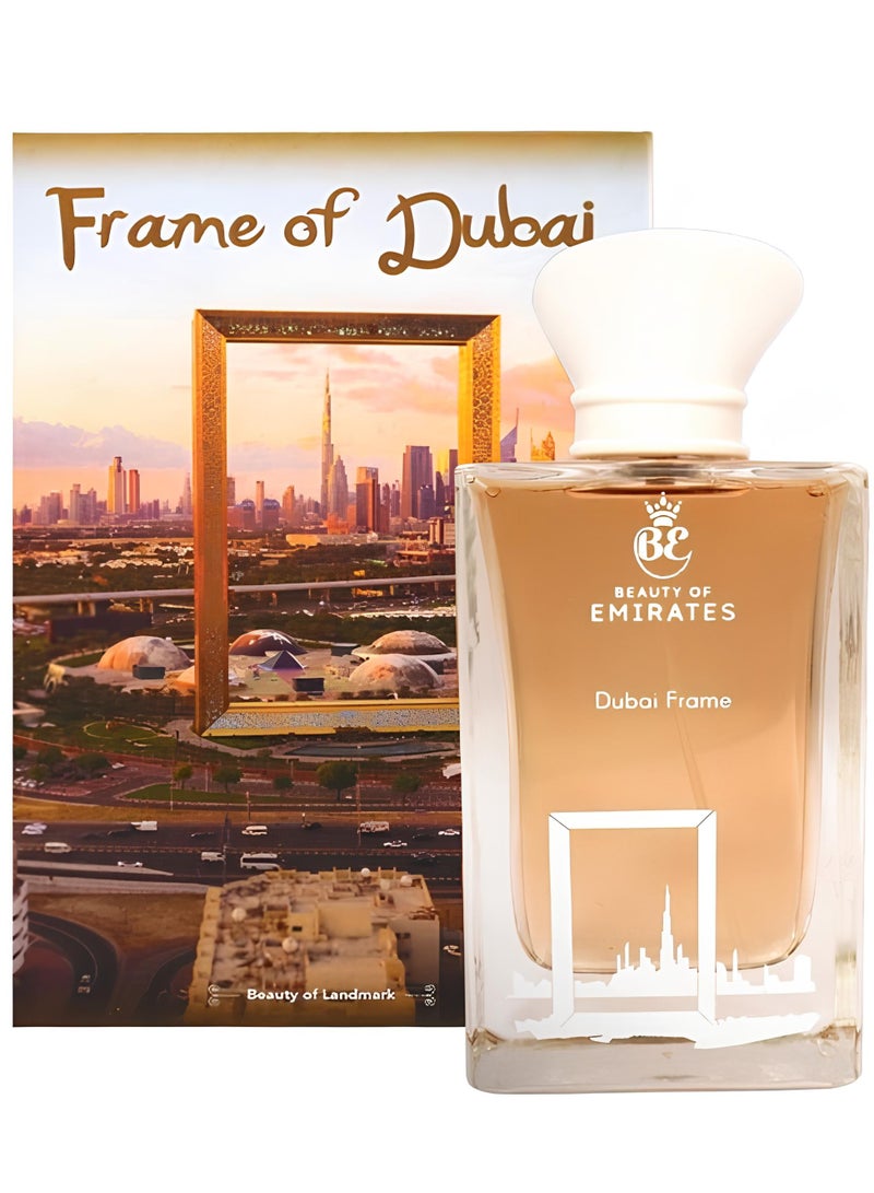 جمال الإمارات – عطر فريم دبي | جمال البيت العتيق | عطر فاخر طويل الأمد للرجال والنساء | زجاجة ميستير عطر ماء 80 مل.  - Image 1