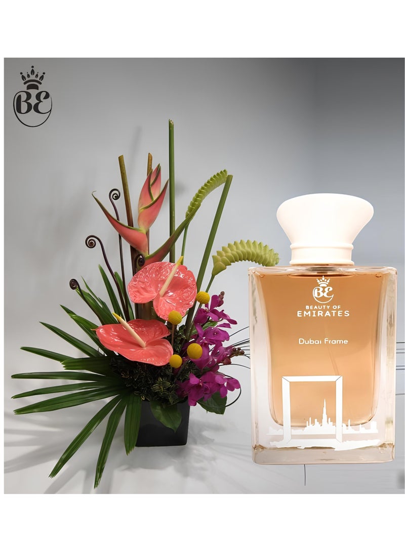 جمال الإمارات – عطر فريم دبي | جمال البيت العتيق | عطر فاخر طويل الأمد للرجال والنساء | زجاجة ميستير عطر ماء 80 مل.  - Image 2