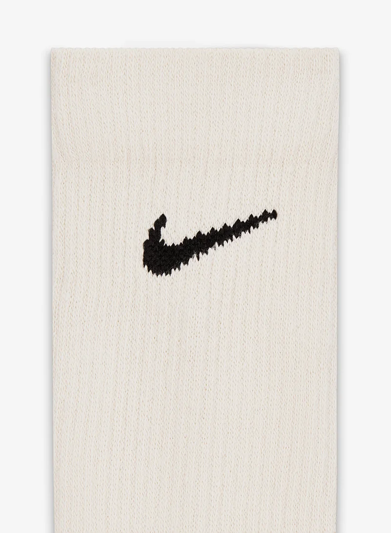 Nike LT OREWOOD BROWN 6-Pack Everyday Elevated Crew Socks  | Best Price UAE