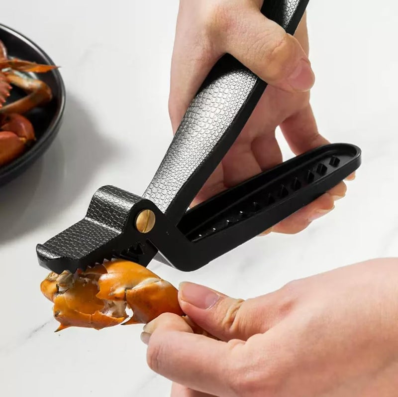 NILKANTH Nut Cracker, Walnut Cracker, Crab Cracker, Lobster Cracker, Zinc Alloy Clam Opener, Seafood Cracker for Kitchen - Image 3