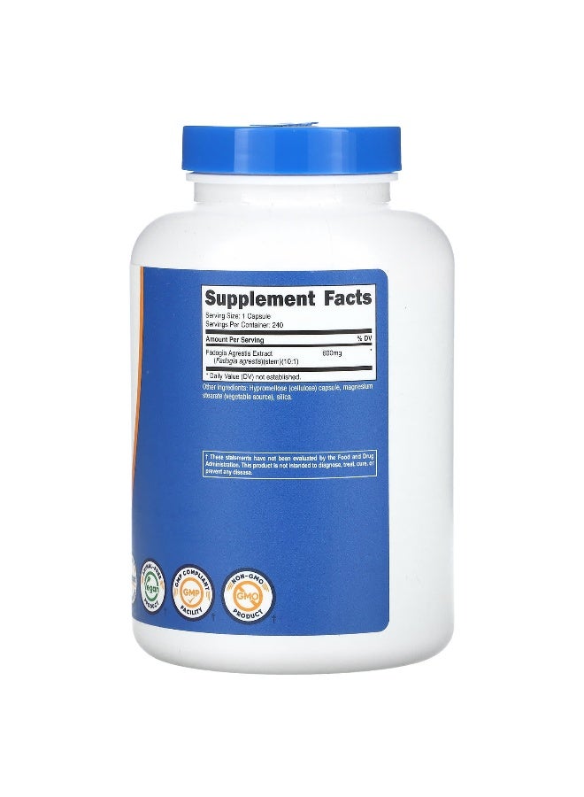 Nutricost, Fadogia Agrestis, 600 mg, 240  Capsules - Image 2