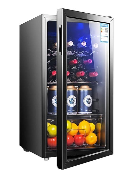 Household Wine Cooler Cabinet Refrigerator Beverage Four-layer Mini Small Cellar, Silent Compressor, Temperature Control