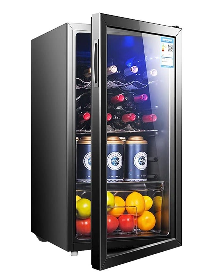 Generic - Household Wine Cooler Cabinet Refrigerator Beverage Four-layer Mini Small Cellar, Silent Compressor, Temperature Control - Image 1