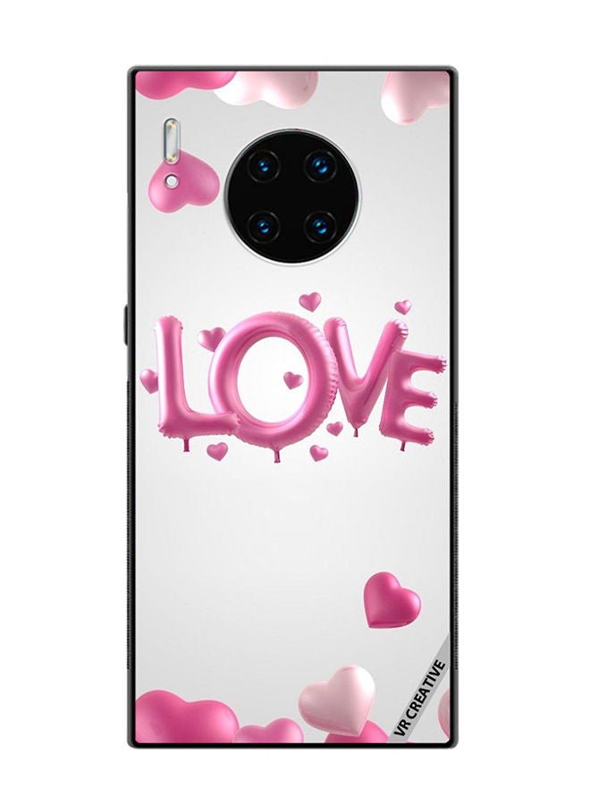 VR CREATIVE Protective Case Cover For Huawei Mate 30 Pro Love And Heart Balloons Design Multicolour - Image 1