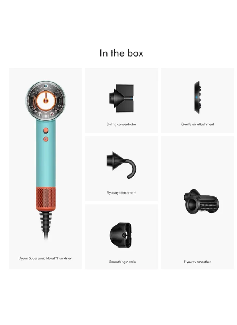 دايسون Dyson Supersonic Nural™ in Ceramic patina/Topaz orange