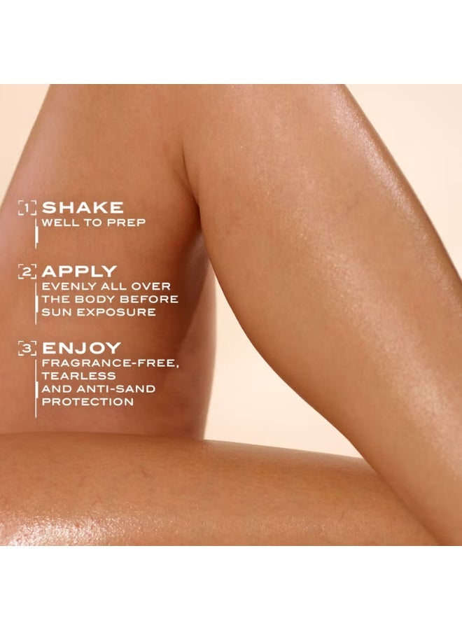 Lancaster Sun Sport Cooling Invisible Mist Wet Skin Application for Body SPF50 200ml - Image 4